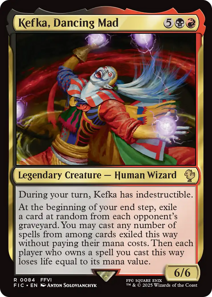 Kefka, Dancing Mad [FINAL FANTASY Commander] | Gear Gaming Bentonville