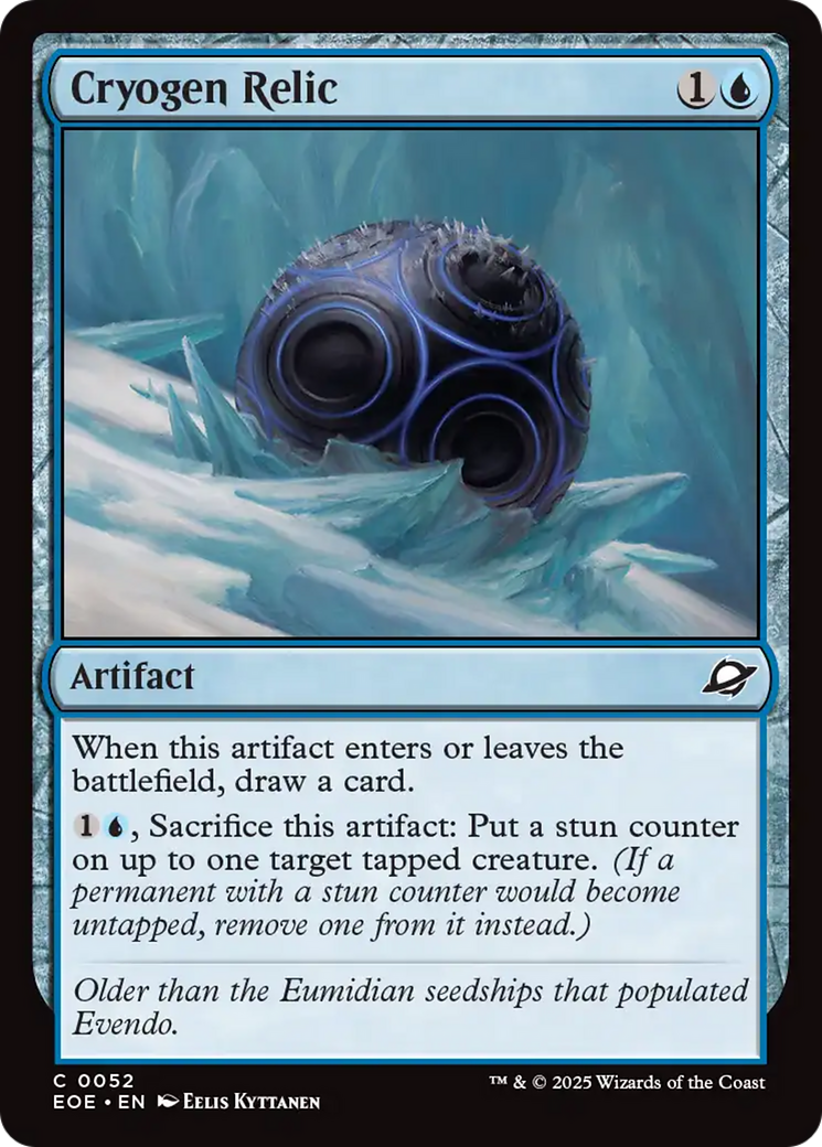 Cryogen Relic [Edge of Eternities] | Gear Gaming Bentonville
