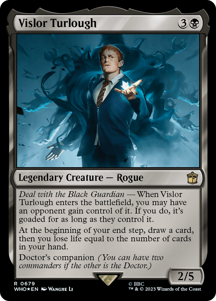 Vislor Turlough (Surge Foil) [Doctor Who] | Gear Gaming Bentonville