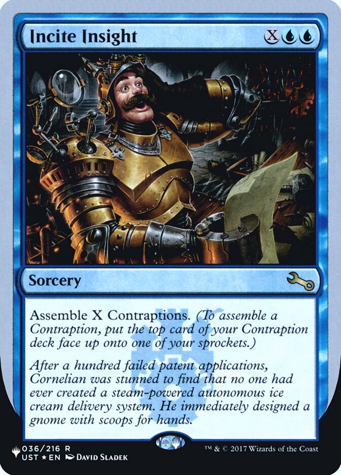 Incite Insight (Unfinity Foil Edition) [The List] | Gear Gaming Bentonville