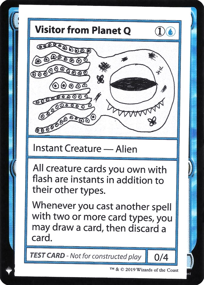 Visitor from Planet Q [Mystery Booster Playtest Cards] | Gear Gaming Bentonville