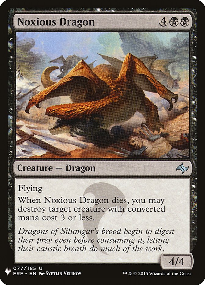 Noxious Dragon [Mystery Booster] | Gear Gaming Bentonville