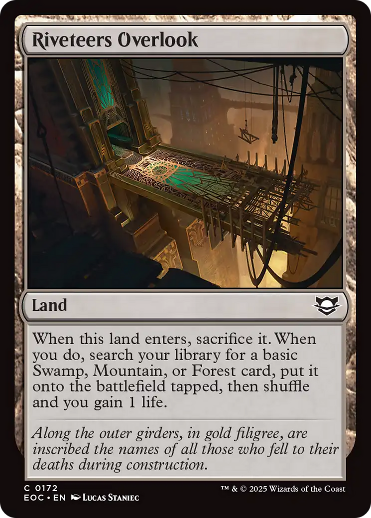 Riveteers Overlook [Edge of Eternities Commander] | Gear Gaming Bentonville