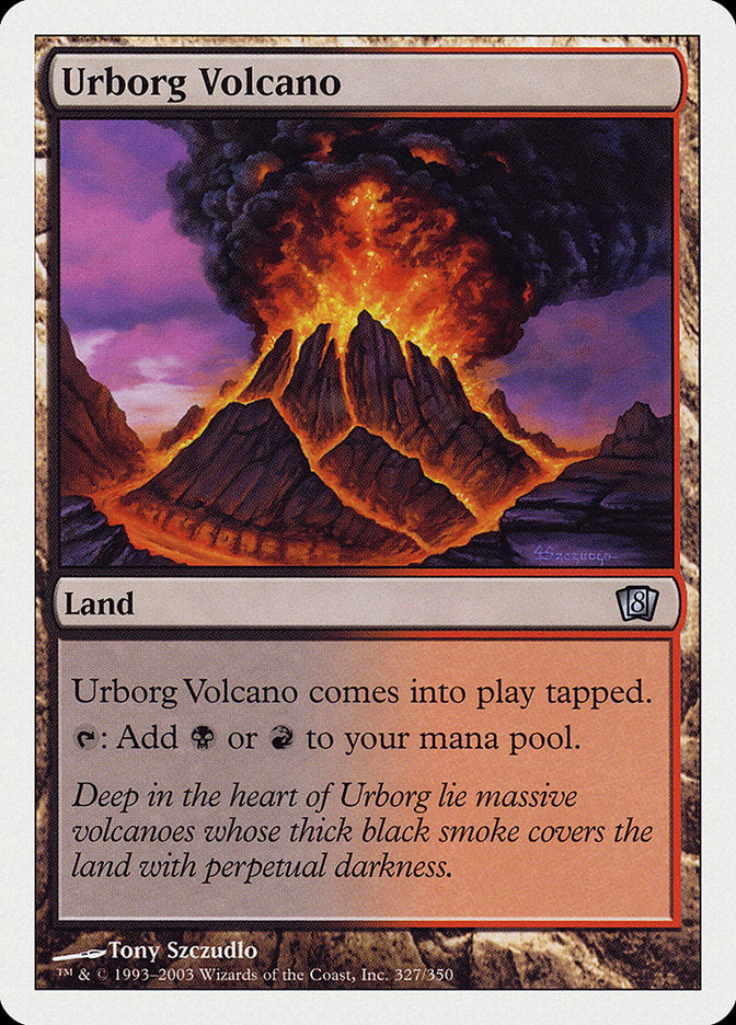 Urborg Volcano [Eighth Edition] | Gear Gaming Bentonville
