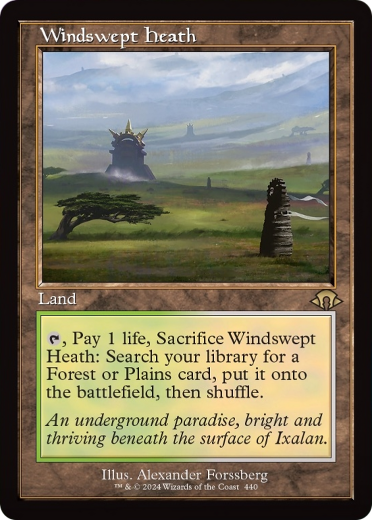 Windswept Heath (Retro) [Modern Horizons 3] | Gear Gaming Bentonville