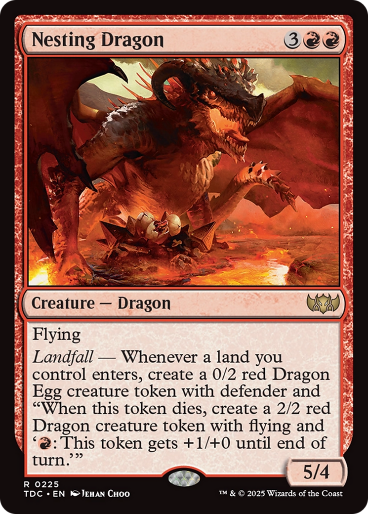 Nesting Dragon [Tarkir: Dragonstorm Commander] | Gear Gaming Bentonville