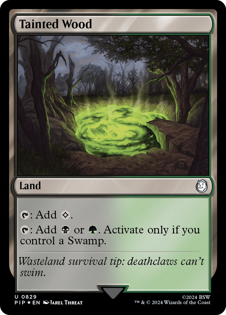 Tainted Wood (Surge Foil) [Fallout] | Gear Gaming Bentonville