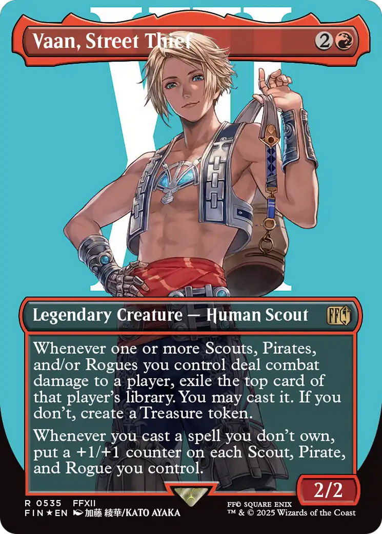 Vaan, Street Thief (Borderless) (Surge Foil) [FINAL FANTASY] | Gear Gaming Bentonville