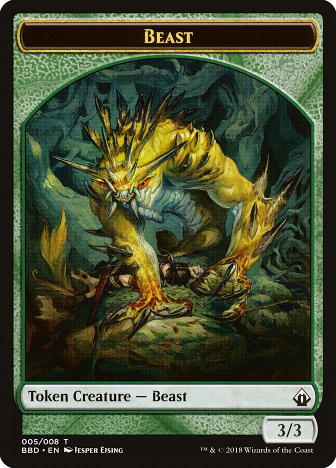 Beast Token [Battlebond Tokens] | Gear Gaming Bentonville