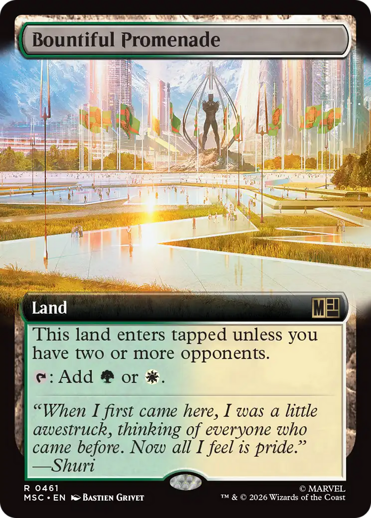 Bountiful Promenade (Extended Art) [Marvel Super Heroes Commander] | Gear Gaming Bentonville