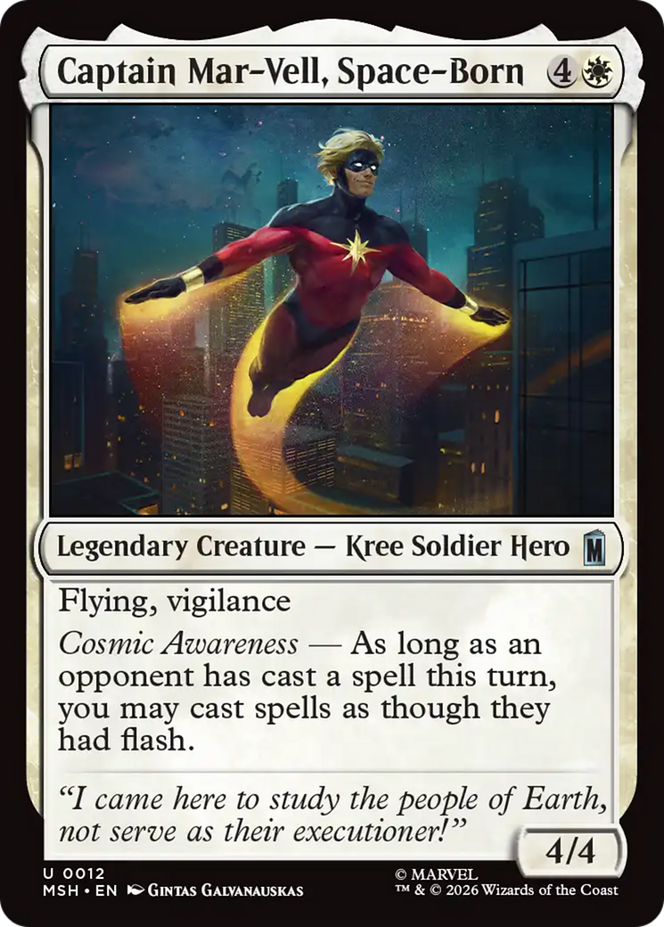 Captain Mar-Vell, Space-Born [Marvel Super Heroes] | Gear Gaming Bentonville