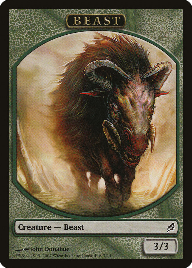 Beast Token [Lorwyn Tokens] | Gear Gaming Bentonville