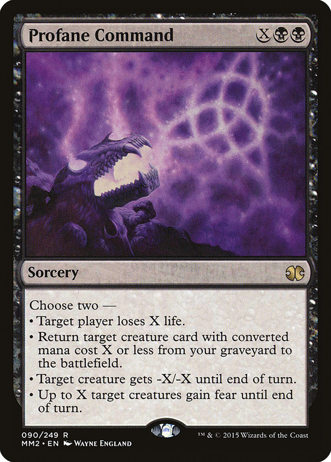 Profane Command [Modern Masters 2015] | Gear Gaming Bentonville