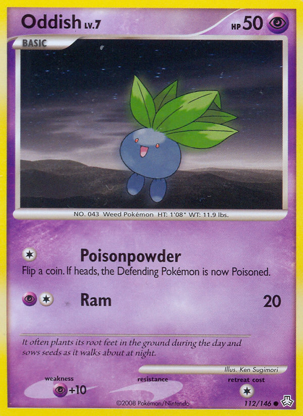 Oddish (112/146) [Diamond & Pearl: Legends Awakened] | Gear Gaming Bentonville