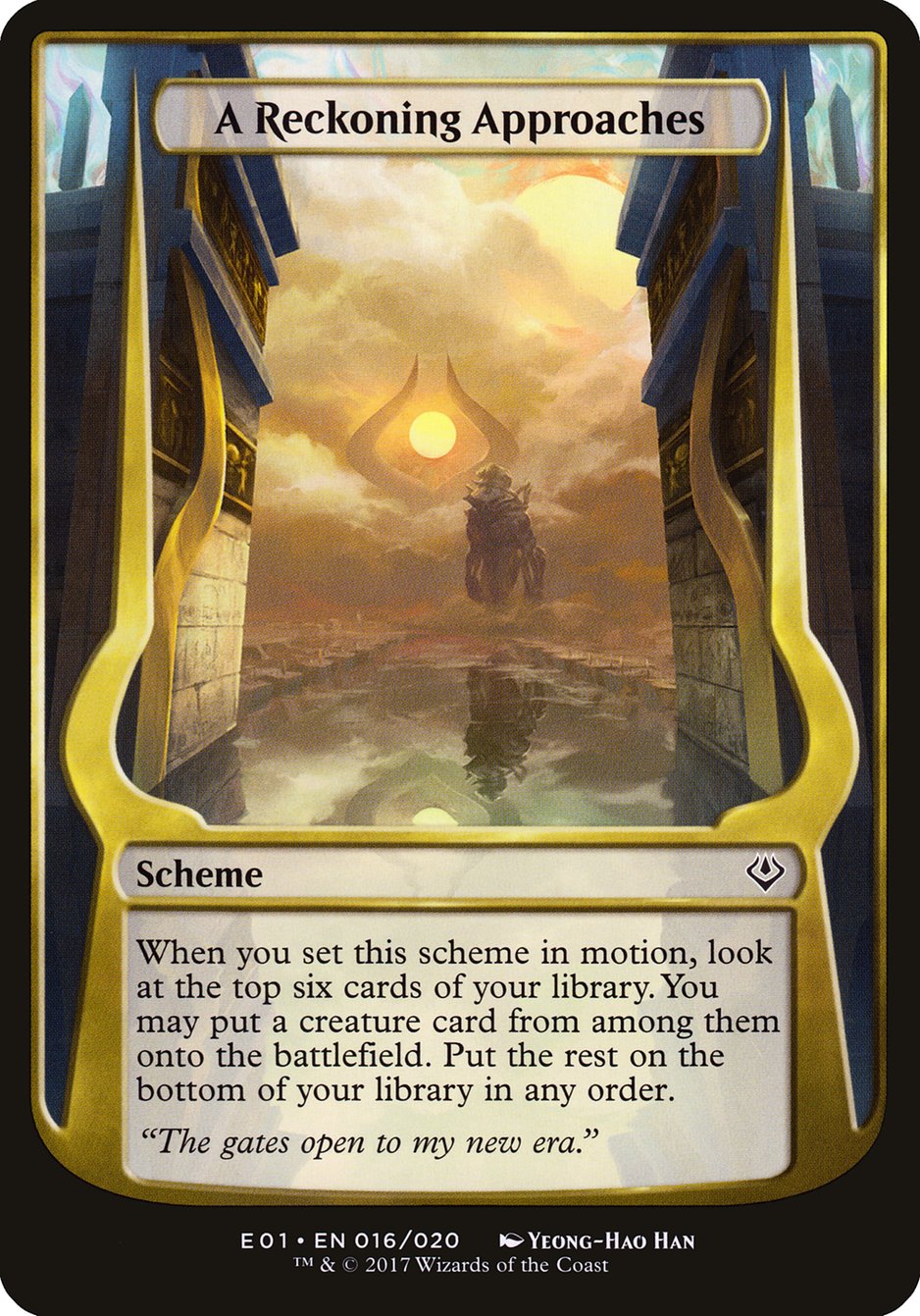 A Reckoning Approaches (Schemes) [Archenemy: Nicol Bolas Schemes] | Gear Gaming Bentonville