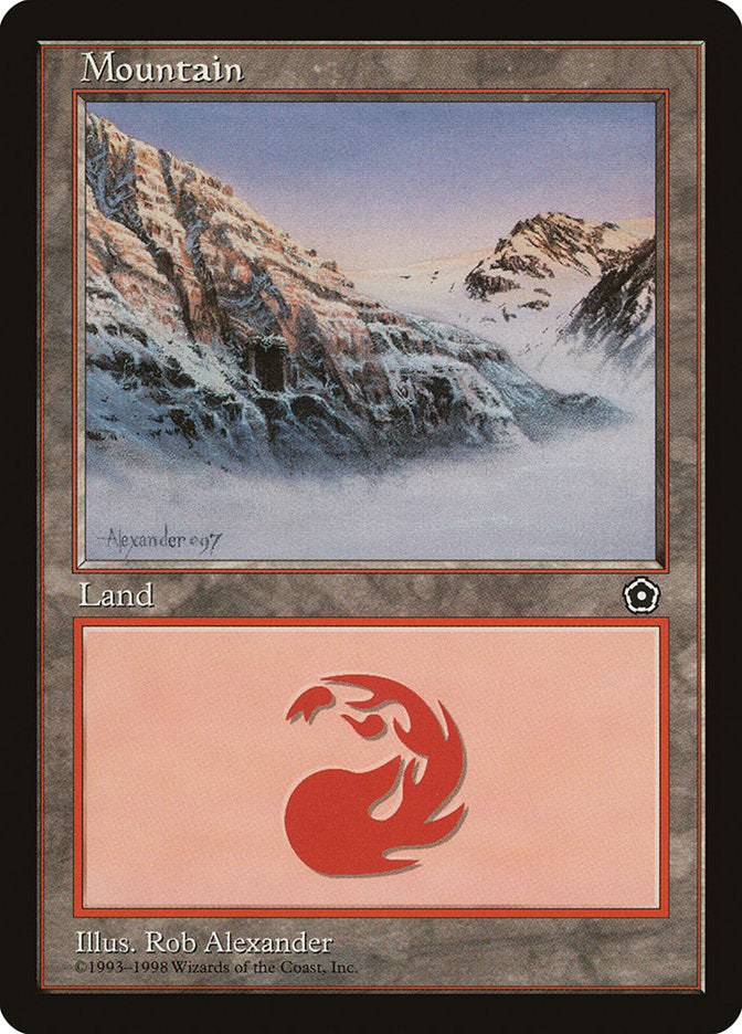 Mountain (Signature on Left / Cave on Left) [Portal Second Age] | Gear Gaming Bentonville