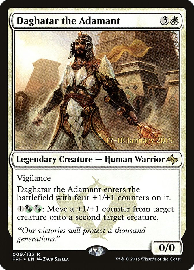 Daghatar the Adamant [Fate Reforged Prerelease Promos] | Gear Gaming Bentonville