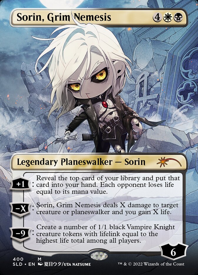 Sorin, Grim Nemesis (Borderless) [Secret Lair Drop Series] | Gear Gaming Bentonville