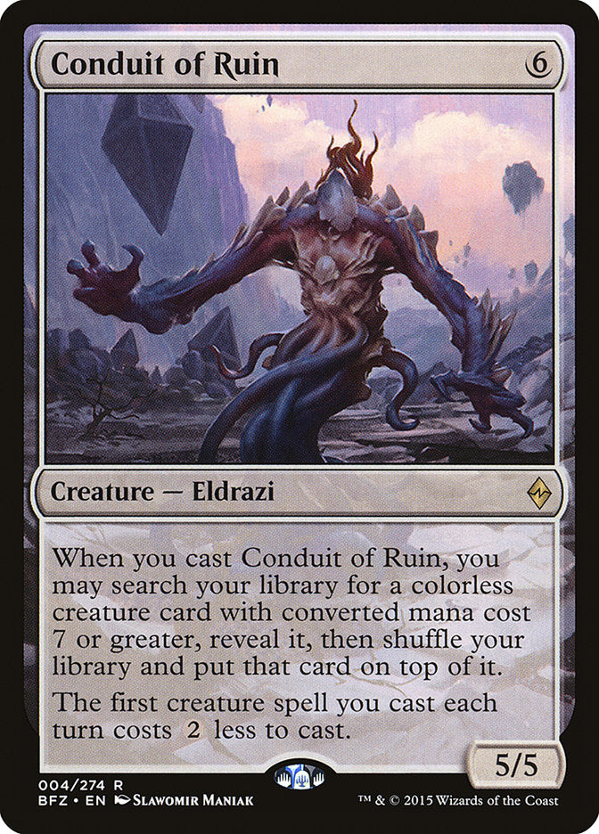 Conduit of Ruin [Battle for Zendikar] | Gear Gaming Bentonville