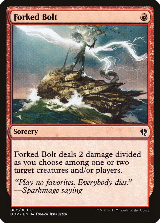 Forked Bolt [Duel Decks: Zendikar vs. Eldrazi] | Gear Gaming Bentonville