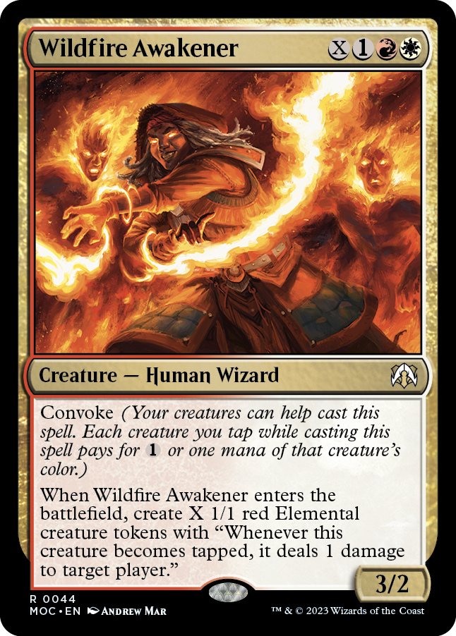 Wildfire Awakener [March of the Machine Commander] | Gear Gaming Bentonville