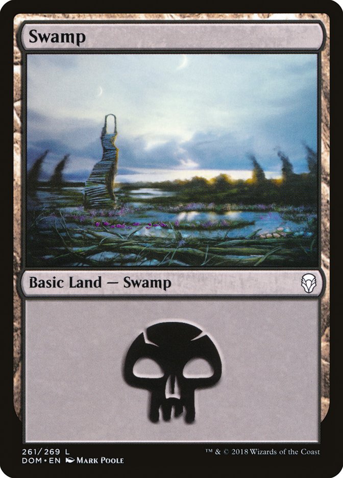 Swamp (261) [Dominaria] | Gear Gaming Bentonville