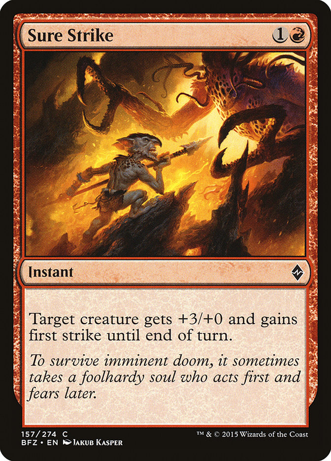 Sure Strike [Battle for Zendikar] | Gear Gaming Bentonville