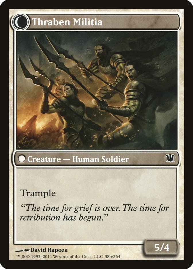 Thraben Sentry // Thraben Militia [Innistrad] | Gear Gaming Bentonville