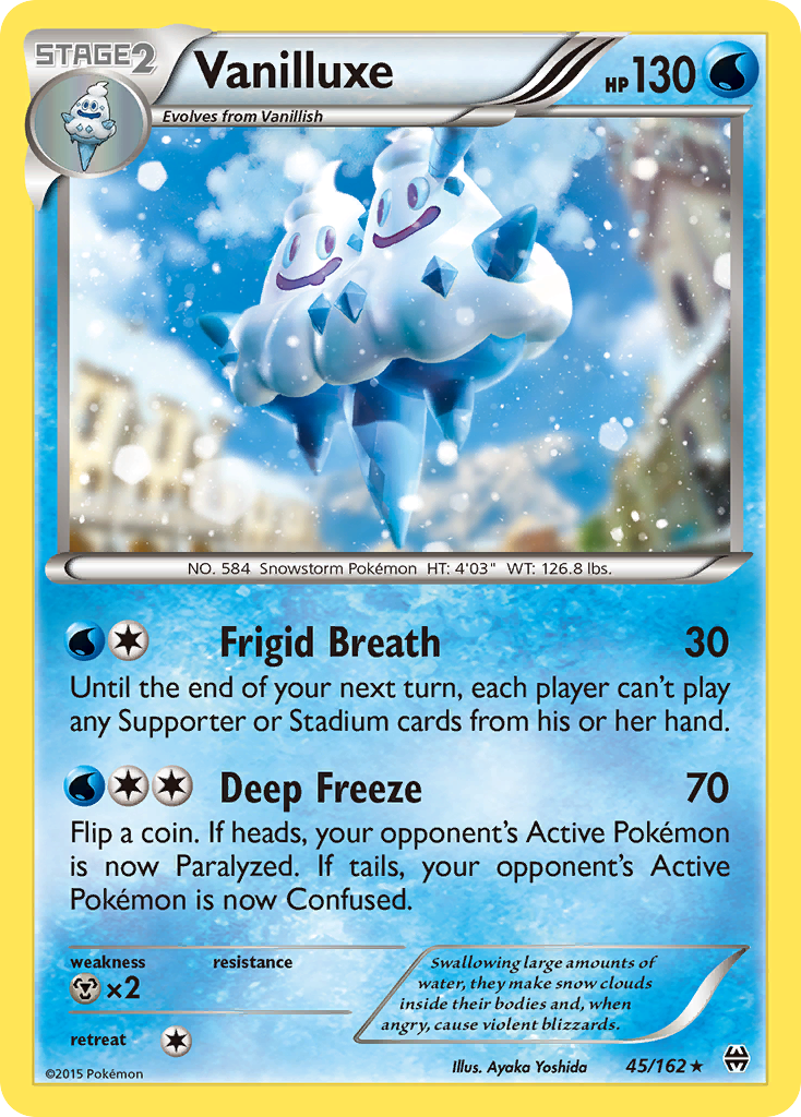 Vanilluxe (45/162) [XY: BREAKthrough] | Gear Gaming Bentonville