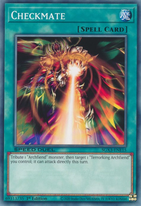 Checkmate [SGX3-ENE15] Common | Gear Gaming Bentonville