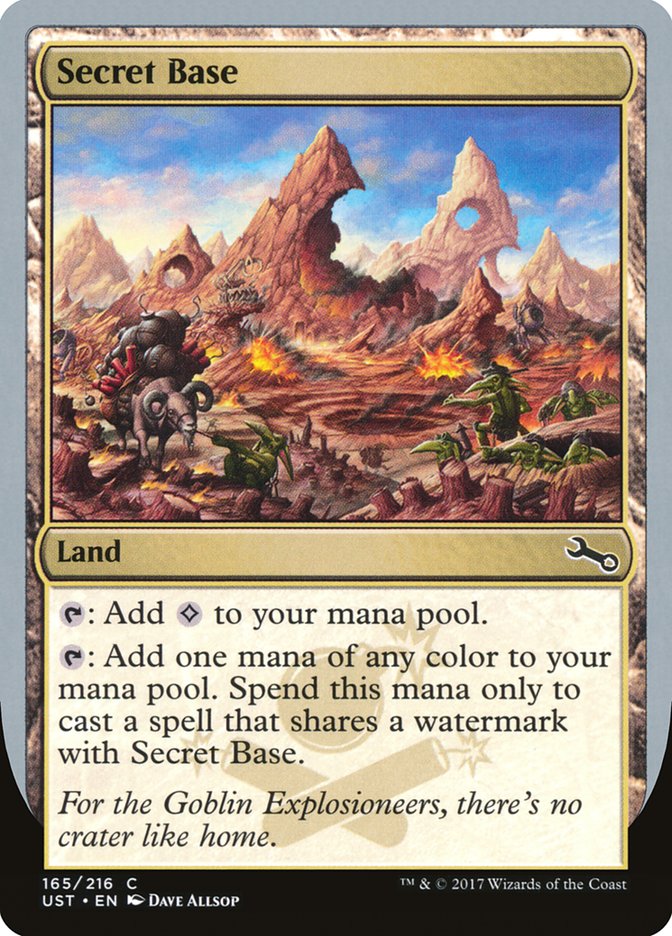 Secret Base (Dave Allsop) [Unstable] | Gear Gaming Bentonville