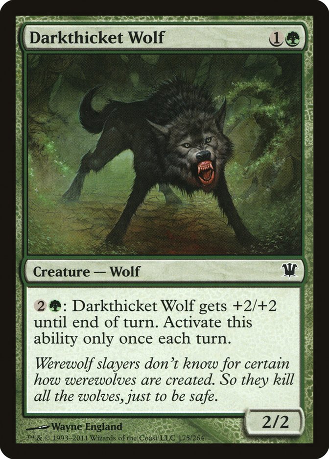 Darkthicket Wolf [Innistrad] | Gear Gaming Bentonville
