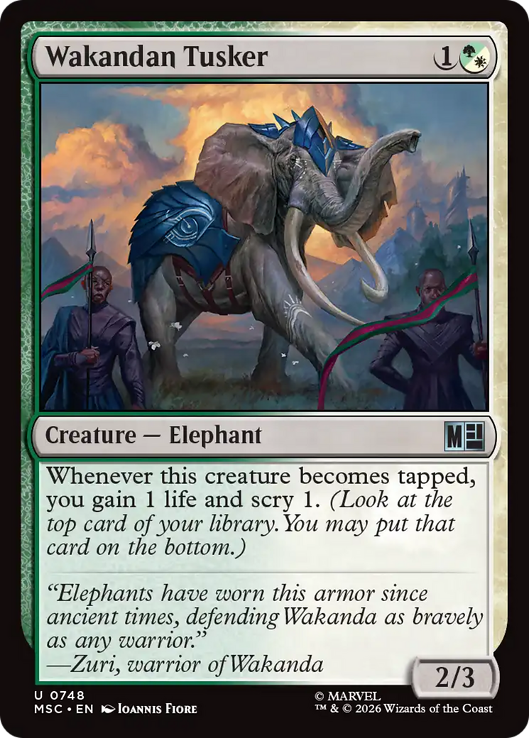 Wakandan Tusker [Marvel Super Heroes Commander] | Gear Gaming Bentonville
