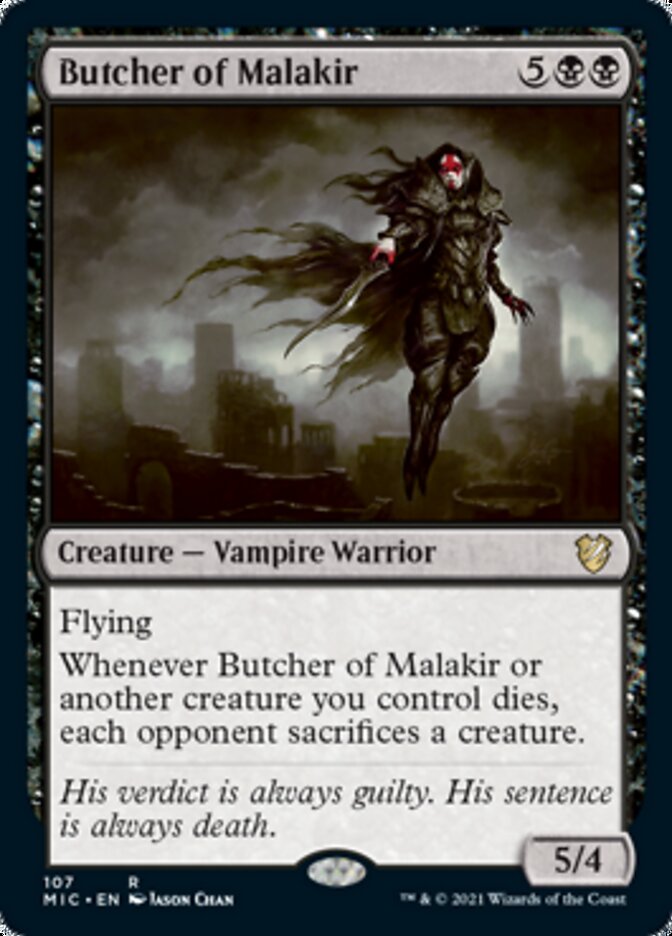 Butcher of Malakir [Innistrad: Midnight Hunt Commander] | Gear Gaming Bentonville