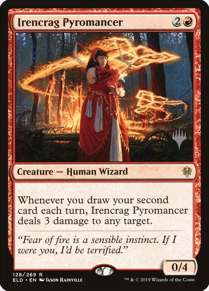 Irencrag Pyromancer (Promo Pack) [Throne of Eldraine Promos] | Gear Gaming Bentonville