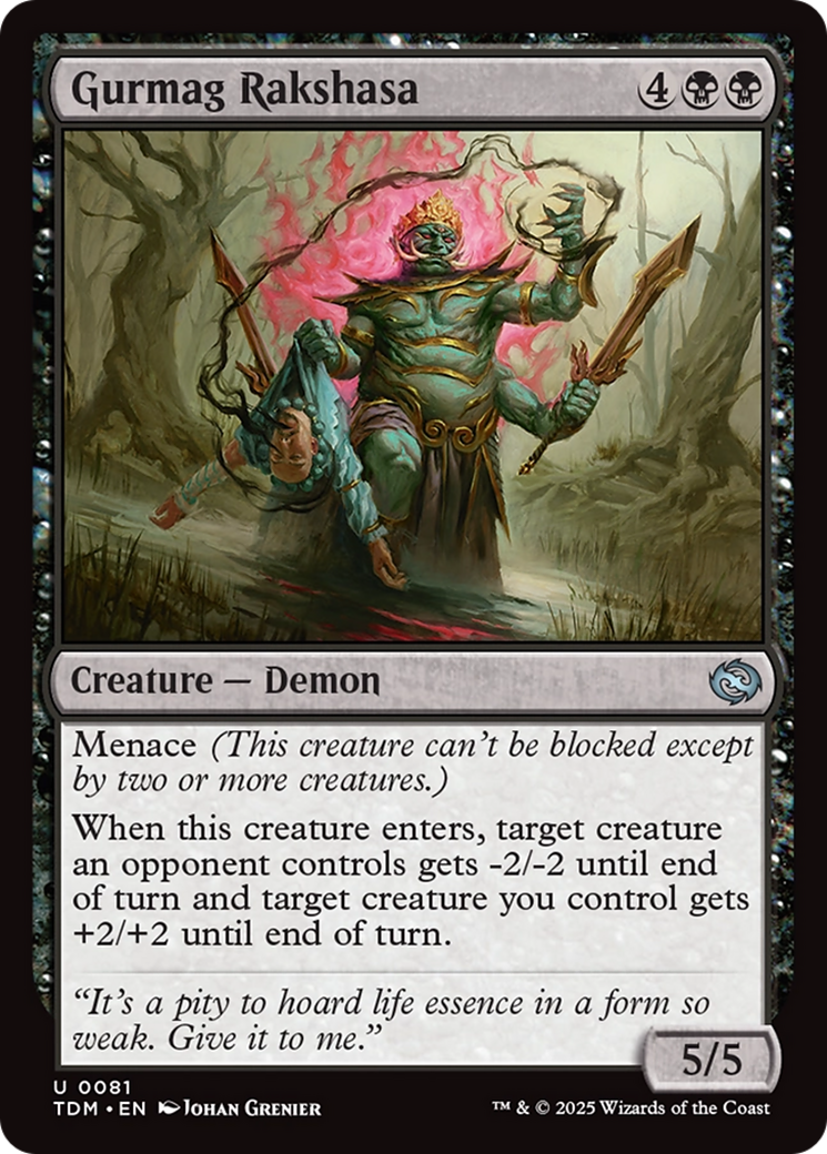 Gurmag Rakshasa [Tarkir: Dragonstorm] | Gear Gaming Bentonville