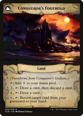 Conqueror's Galleon // Conqueror's Foothold [Ixalan] | Gear Gaming Bentonville