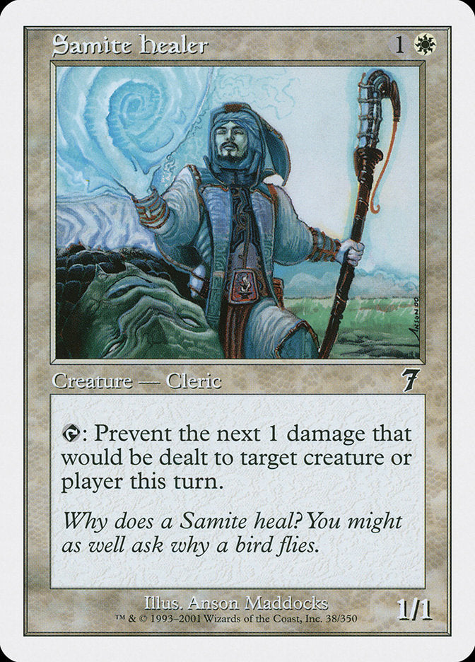 Samite Healer [Seventh Edition] | Gear Gaming Bentonville