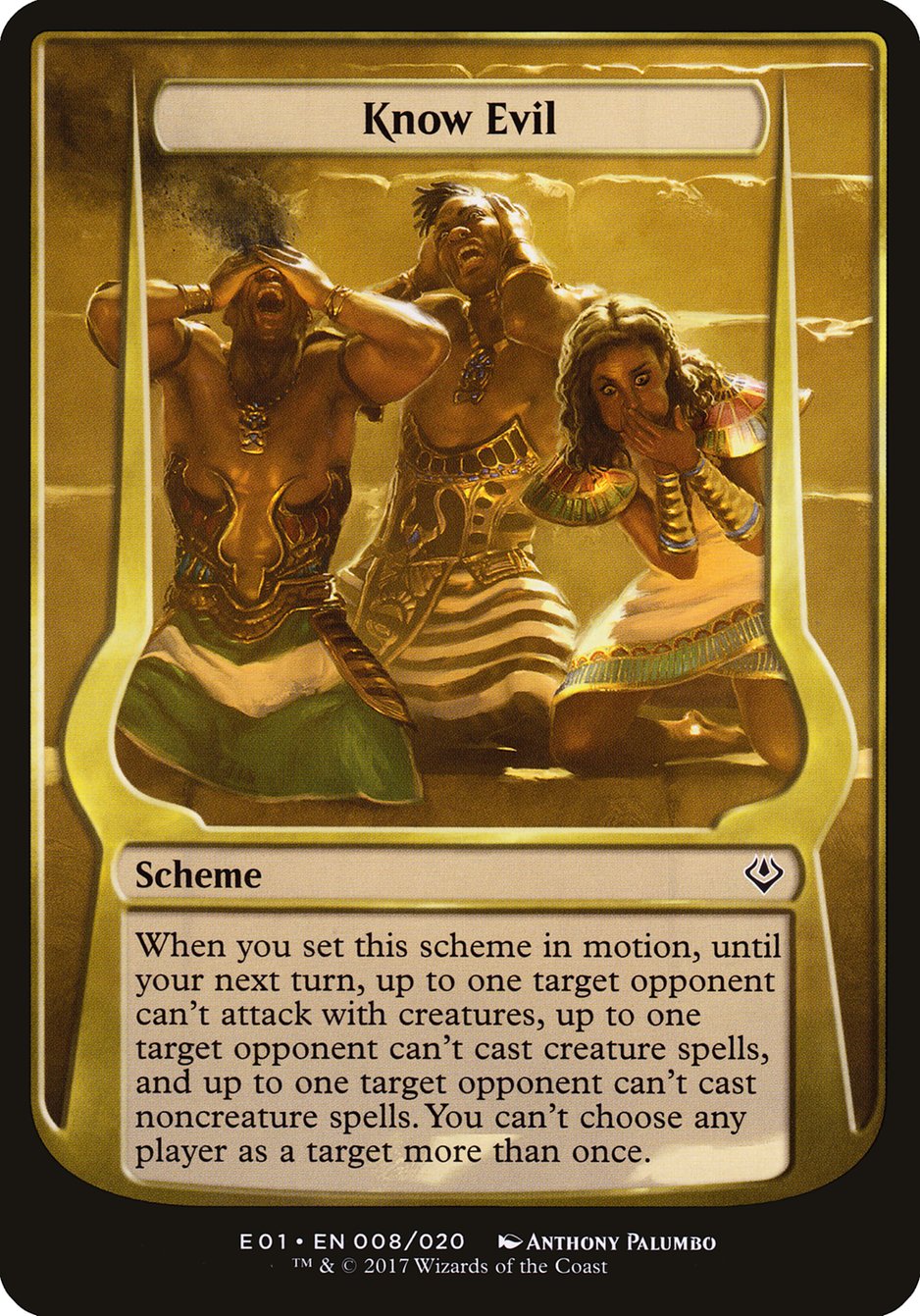 Know Evil (Schemes) [Archenemy: Nicol Bolas Schemes] | Gear Gaming Bentonville