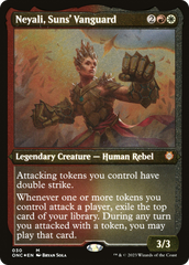 Neyali, Suns' Vanguard (Foil Etched) (Display Commander) [Phyrexia: All Will Be One Commander] | Gear Gaming Bentonville