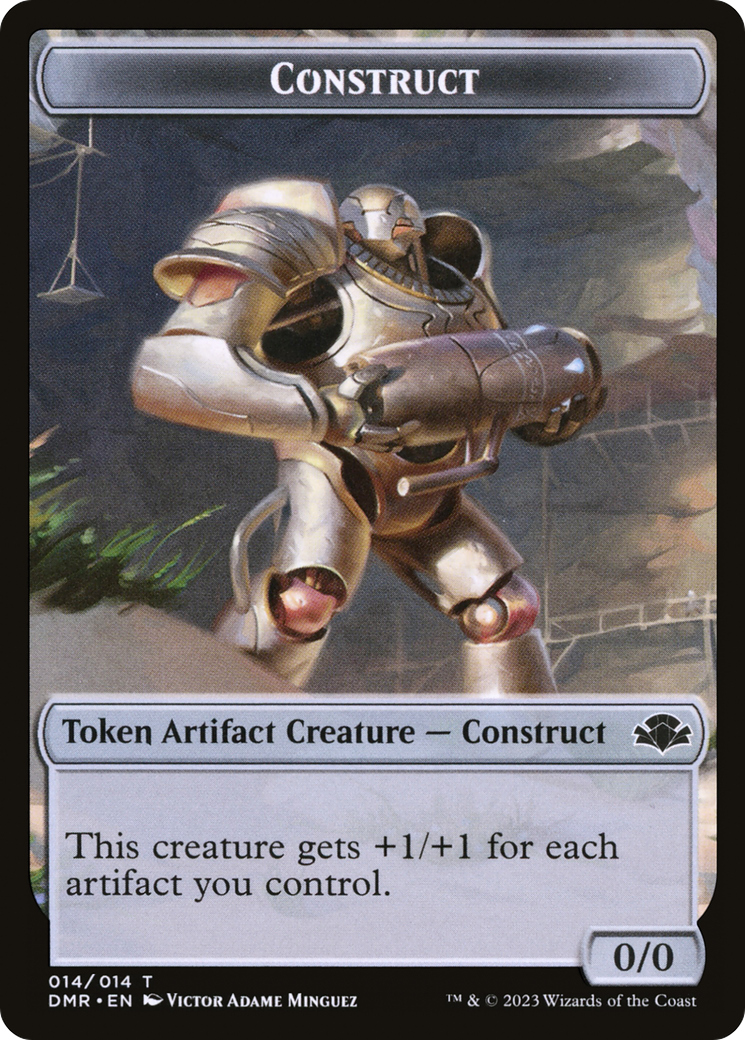 Construct Token [Dominaria Remastered Tokens] | Gear Gaming Bentonville