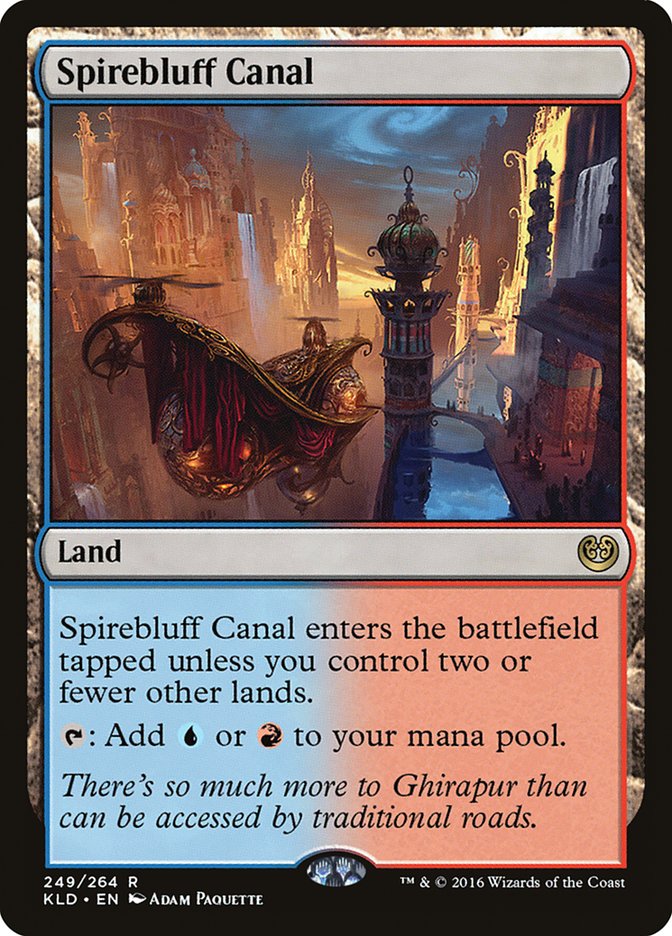 Spirebluff Canal [Kaladesh] | Gear Gaming Bentonville