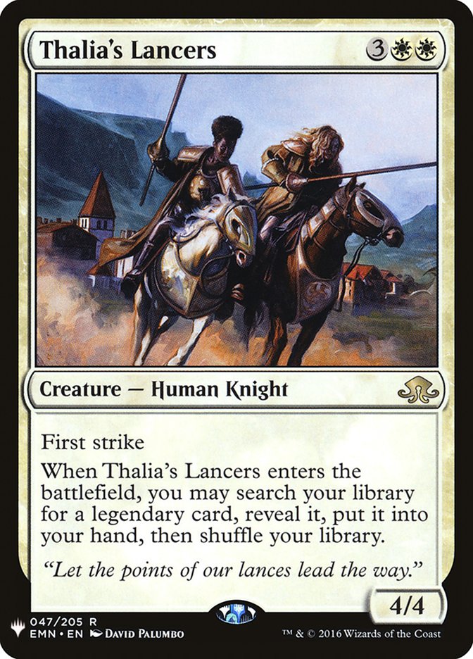 Thalia's Lancers [The List] | Gear Gaming Bentonville