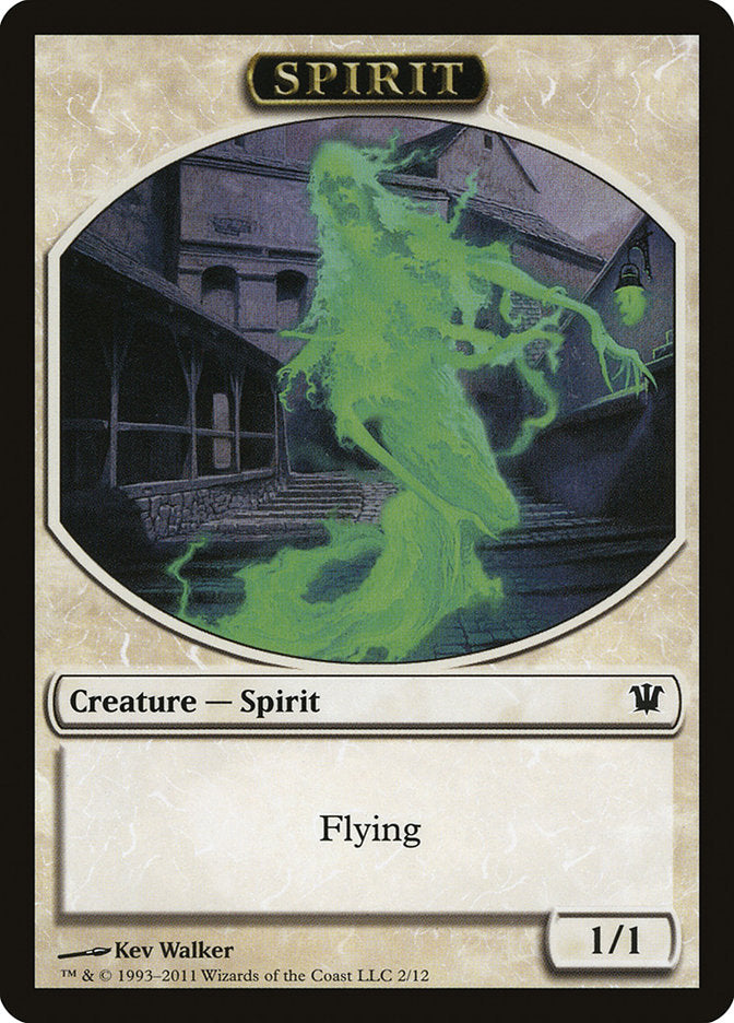 Spirit Token [Innistrad Tokens] | Gear Gaming Bentonville
