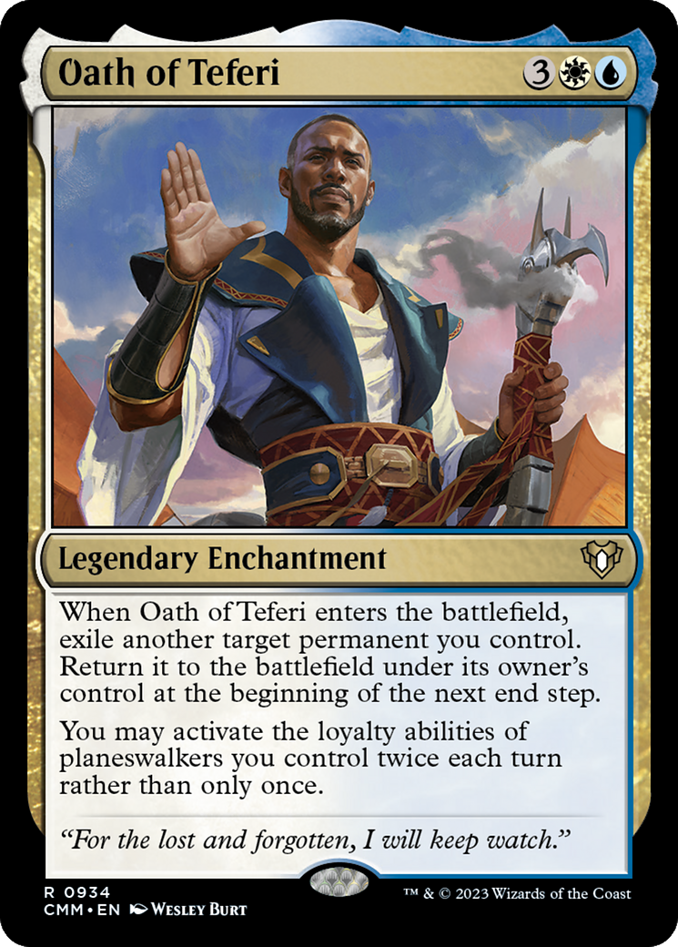 Oath of Teferi [Commander Masters] | Gear Gaming Bentonville