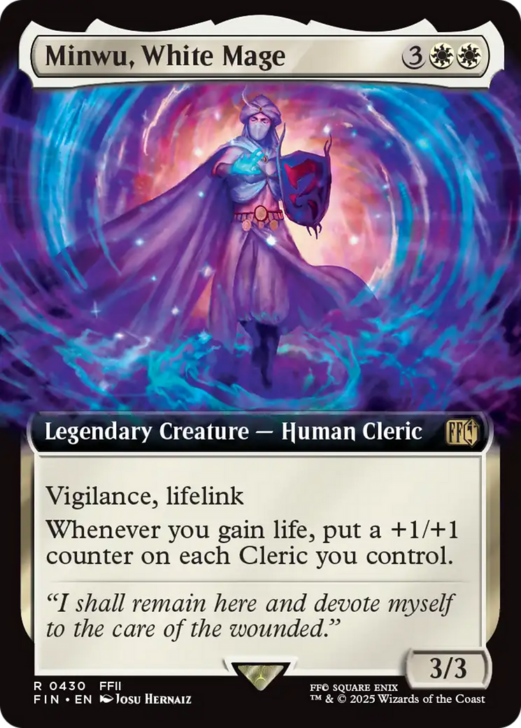Minwu, White Mage (Extended Art) [FINAL FANTASY] | Gear Gaming Bentonville