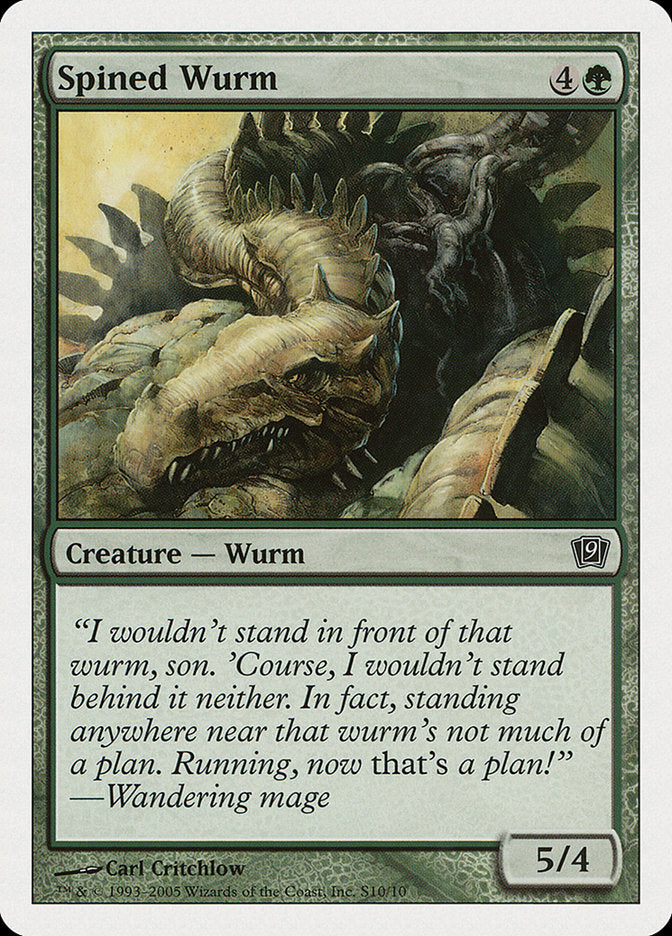 Spined Wurm [Ninth Edition] | Gear Gaming Bentonville