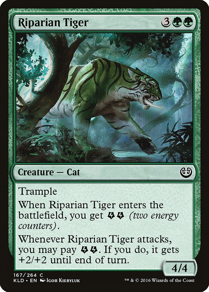 Riparian Tiger [Kaladesh] | Gear Gaming Bentonville