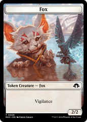 Phyrexian Germ // Fox Double-Sided Token [Modern Horizons 3 Tokens] | Gear Gaming Bentonville