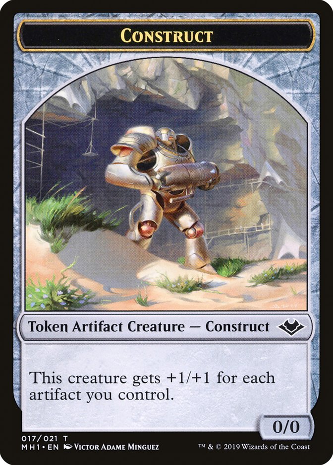 Goblin (010) // Construct (017) Double-Sided Token [Modern Horizons Tokens] | Gear Gaming Bentonville